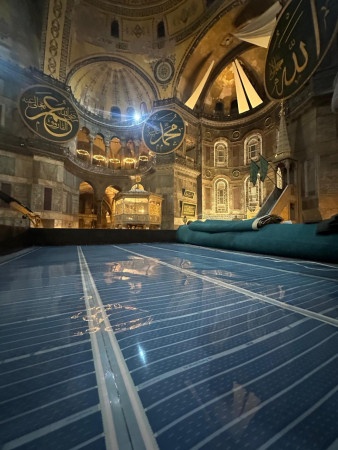 Cami ısıtma sistemi (Ayasofya Camii / İstanbul) 
